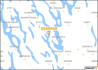 map of Oshapwa