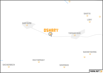 map of Oshary
