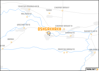 map of Oshgakhakh