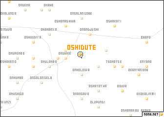 map of Oshidute
