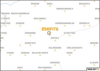 map of Oshifitu