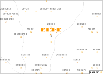 map of Oshigambo