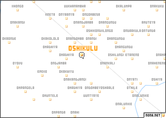 map of Oshikulu