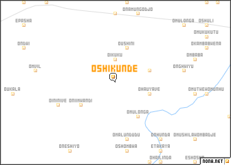 map of Oshikunde