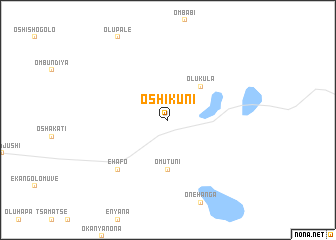 map of Oshikuni