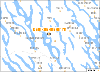 map of Oshikushashipya