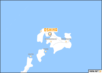 map of Oshima
