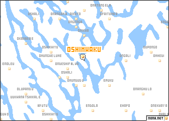 map of Oshimwaku