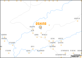 map of Oshina