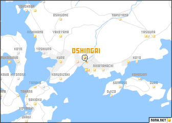 map of Ō-shingai