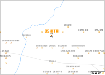 map of Oshitai