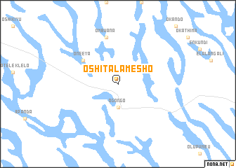 map of Oshitalamesho