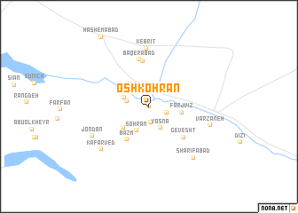 map of Oshkohrān