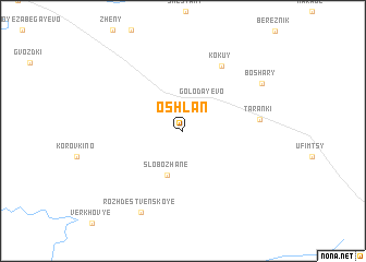 map of Oshlan\