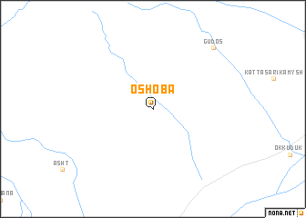 map of Oshoba