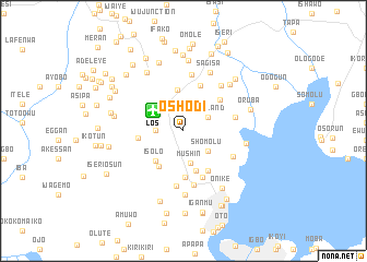 map of Oshodi