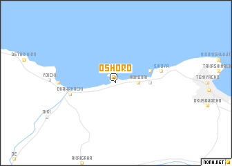 map of Oshoro
