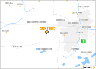 map of Oshtemo