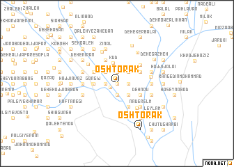 map of Oshtorak