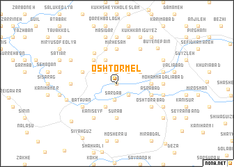 map of Oshtor Mel