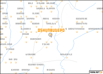 map of Oshun Budepo