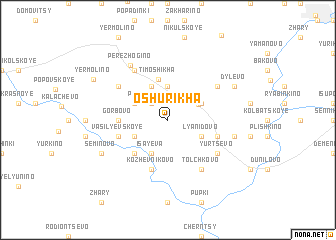 map of Oshurikha