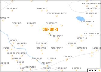 map of Oshurki