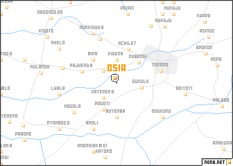 map of Osia