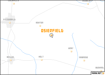 map of Osierfield