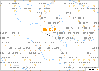 map of Osikov