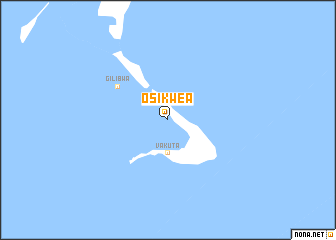 map of Osikwea