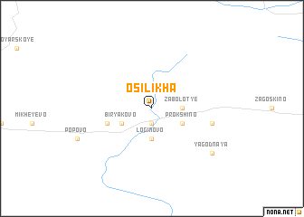 map of Osilikha