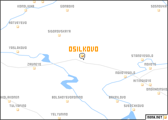 map of Osilkovo