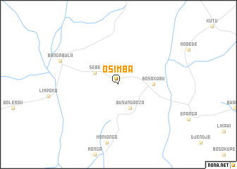 map of Osimba
