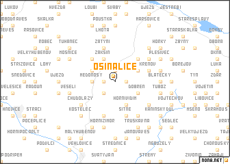 map of Osinalice