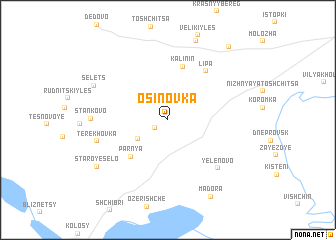 map of Osinovka