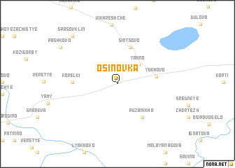 map of Osinovka