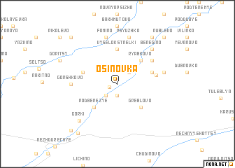 map of Osinovka