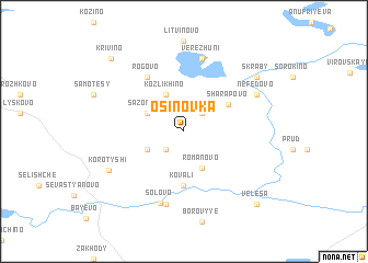 map of Osinovka