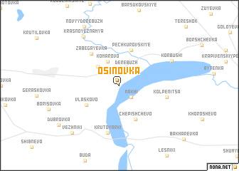 map of Osinovka