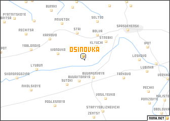 map of Osinovka