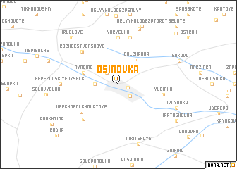 map of Osinovka