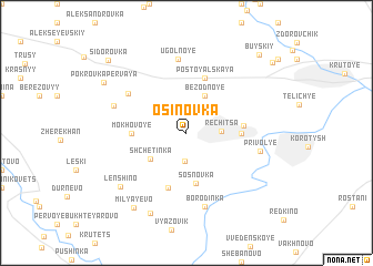 map of Osinovka