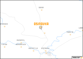 map of Osinovka