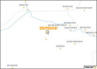 map of Osinovka
