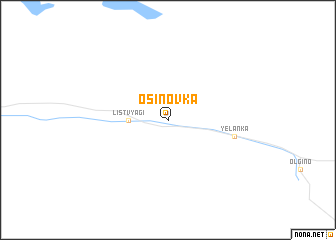 map of Osinovka