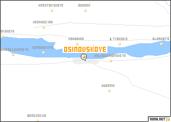 map of Osinovskoye