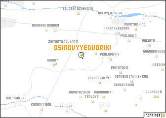 map of Osinovyye Dvoriki