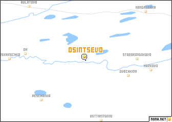 map of Osintsevo