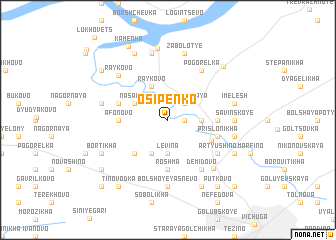 map of Osipenko